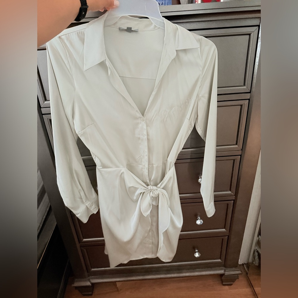 Elegant Sage Green Dress